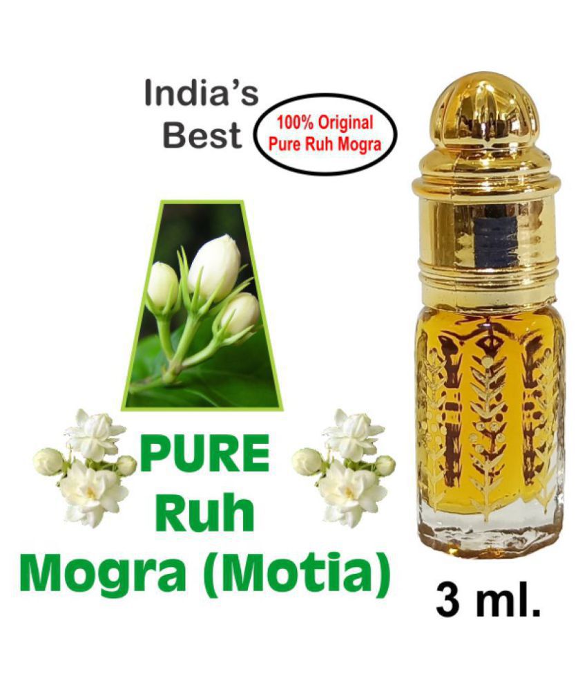     			INDRA SUGANDH BHANDAR - Natural Series Pure Mogra Oil Attar For Men & Women 3ml Pack Of 1