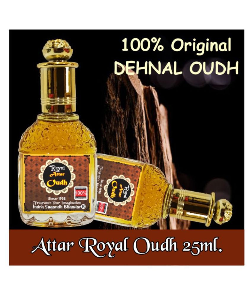    			INDRA SUGANDH BHANDAR - Royal Oudh, Oud Attar For Men & Women 25ml Pack Of 1