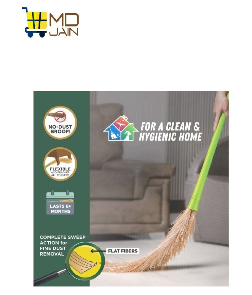 MDJAIN SOFT , DUST FREE , BROOMSTICK , Grass Broom Buy MDJAIN SOFT