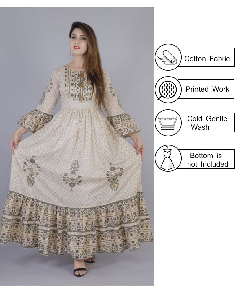 floor length anarkali kurti