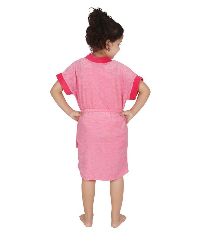 bathrobes pink