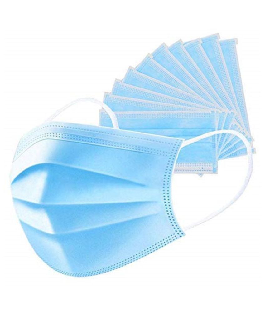 Healthopedia Pack of 75, 3Ply Masks Surgical Masks Buy Healthopedia