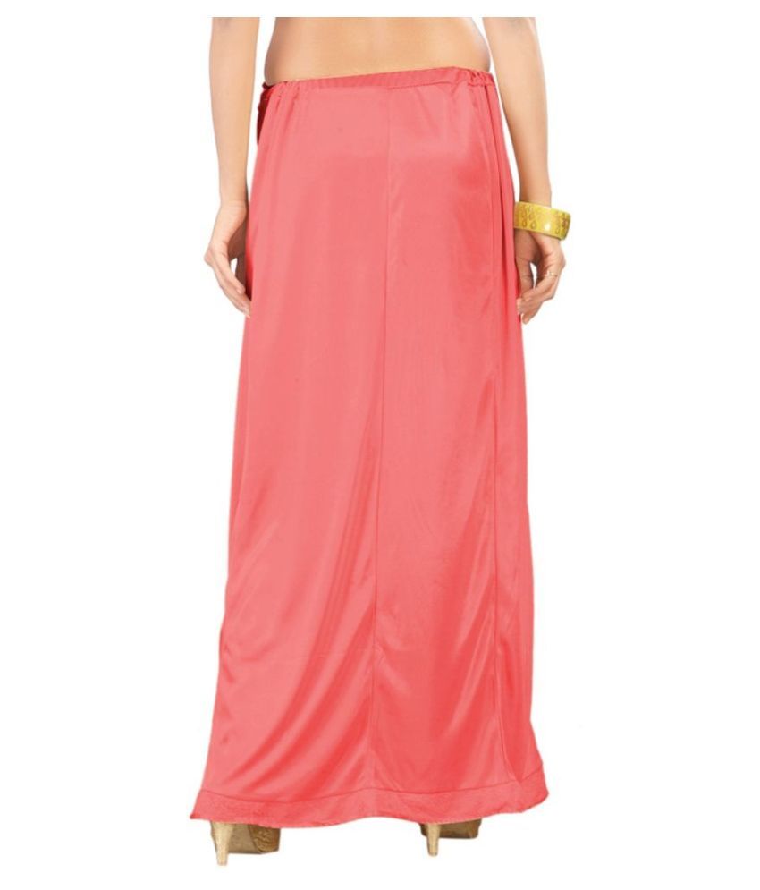 Ziya Peach Satin Petticoat Price in India - Buy Ziya Peach Satin ...