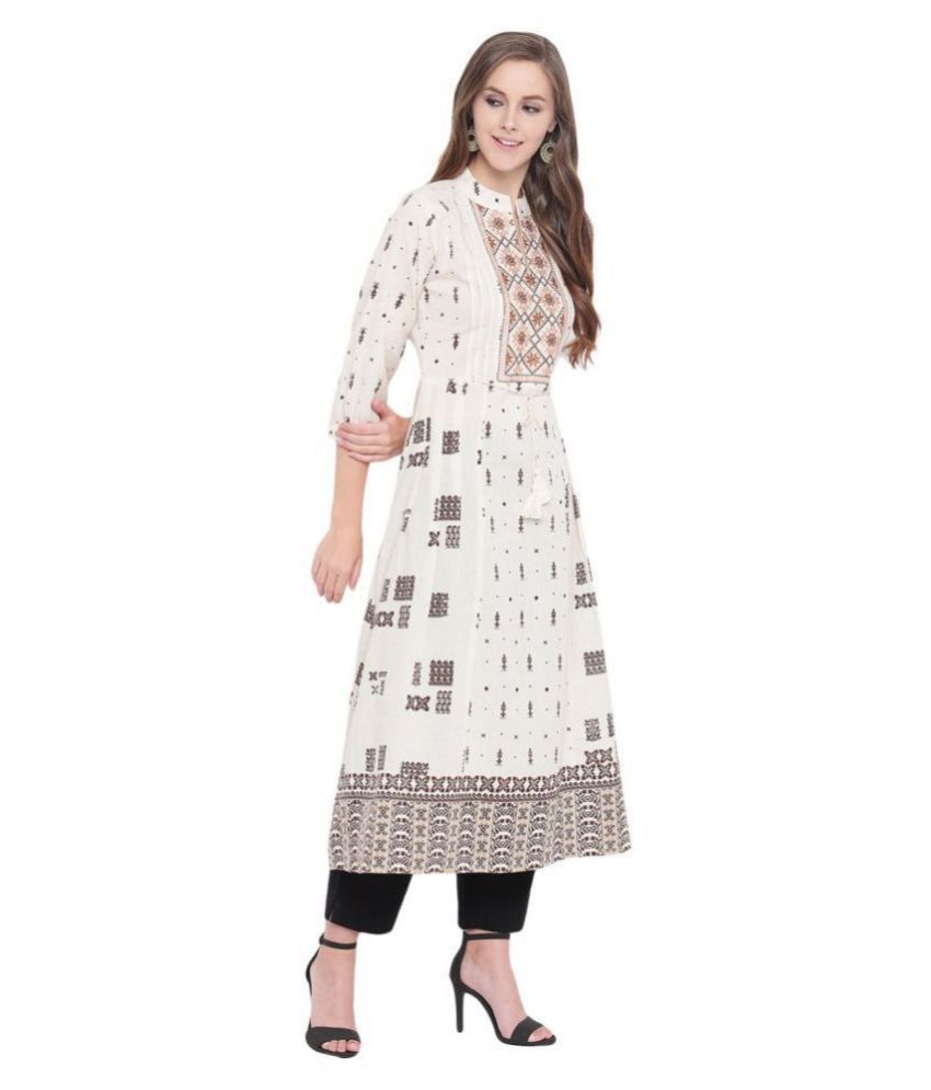 full sleeves cotton frock