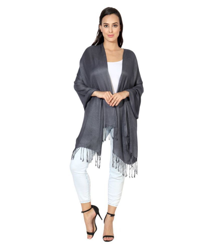     			MUFFLY Grey Shawl