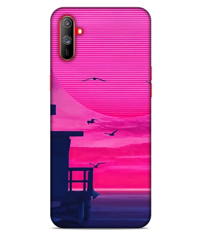 Realme C3 3D Back Covers By GHR Tech World Anticolour fading Printed Back Covers Online at