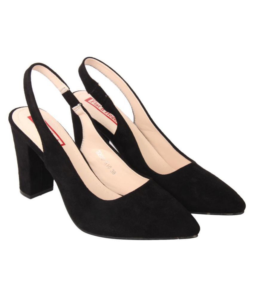 block heels for flat feet