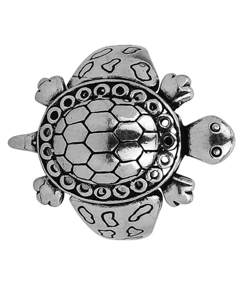 Silver Tortoise Good Luck Ring: Buy Silver Tortoise Good Luck Ring ...