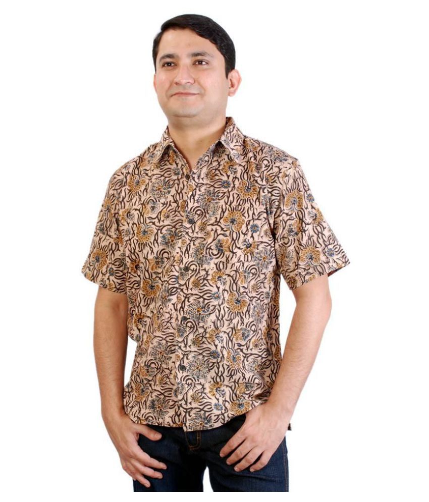     			Viniyog 100 Percent Cotton Multi Shirt