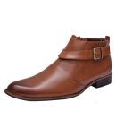 Sir Corbett Tan Formal Boot