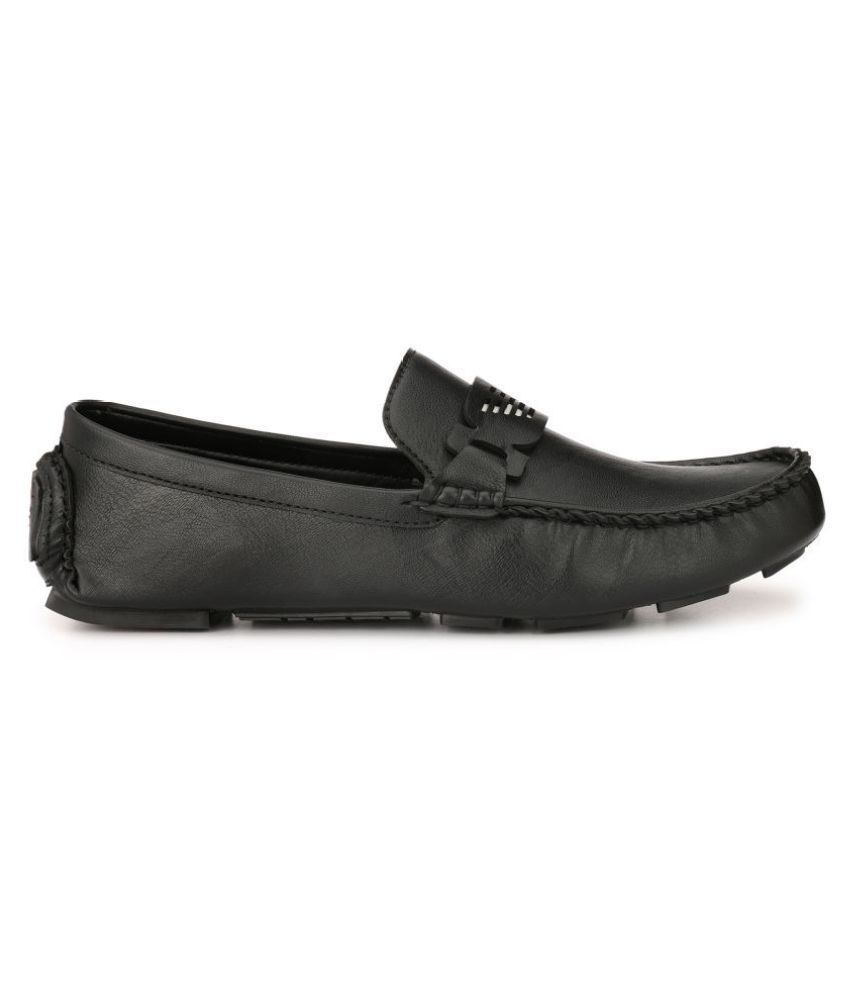 sir corbett black loafers