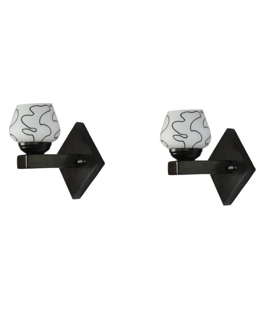     			Somil - Black Wallchiere ( Pack of 2 )