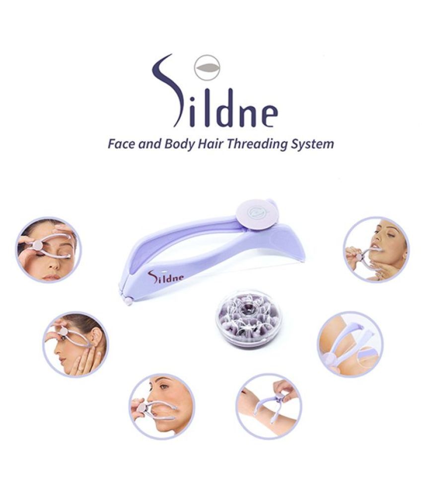 Sildne Epilator Face And Body Hair Threader Plastic Wax Applicator 1
