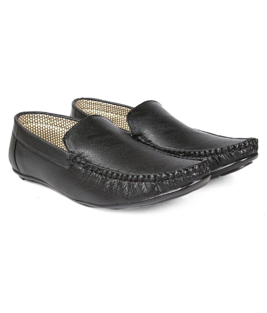     			ZXYZO Black Loafers