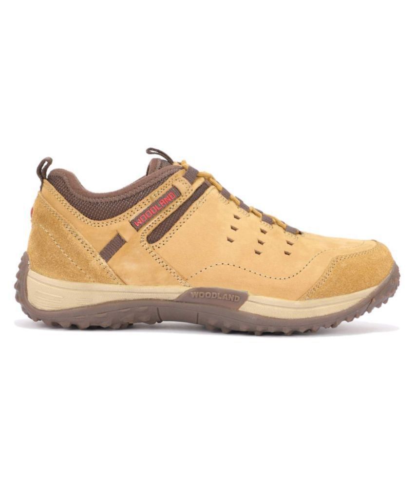 woodland camel casual shoes