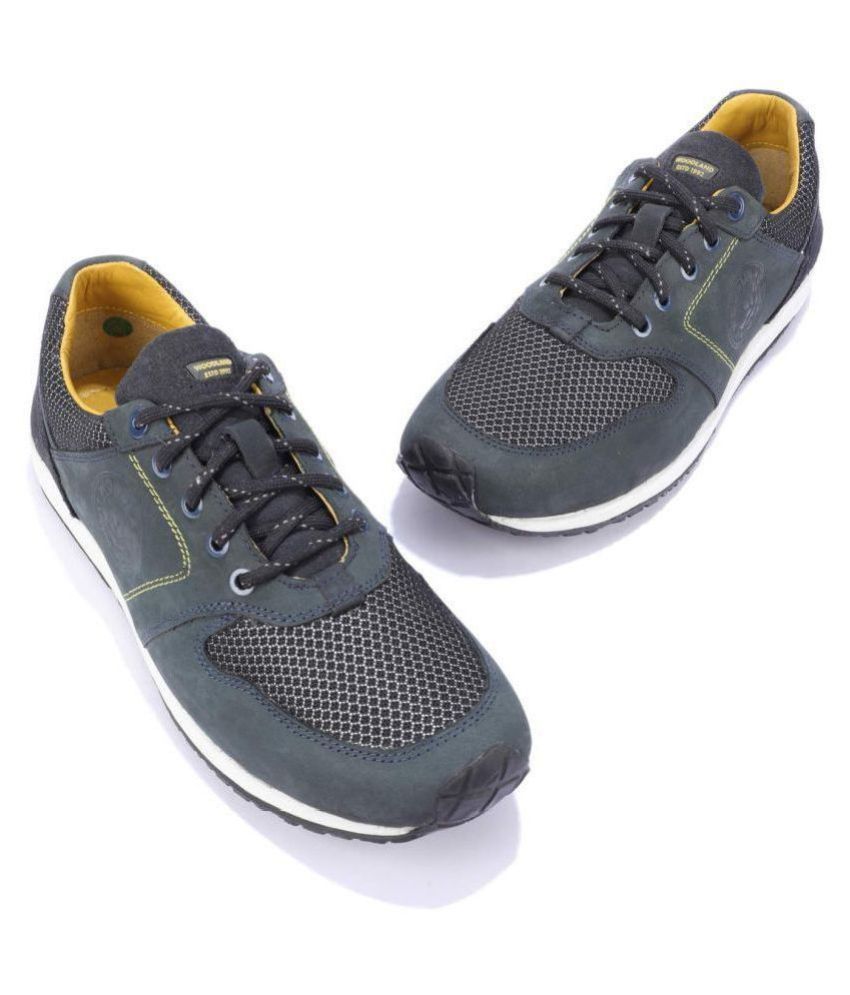 Woodland Navy Casual Shoes - Buy 