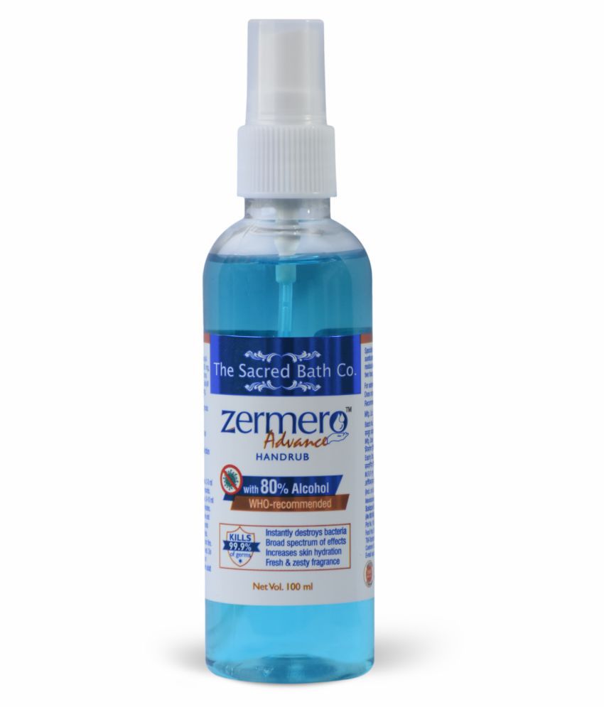     			ZERMERO -  Hand Sanitizer 100 mL (Pack of 6)