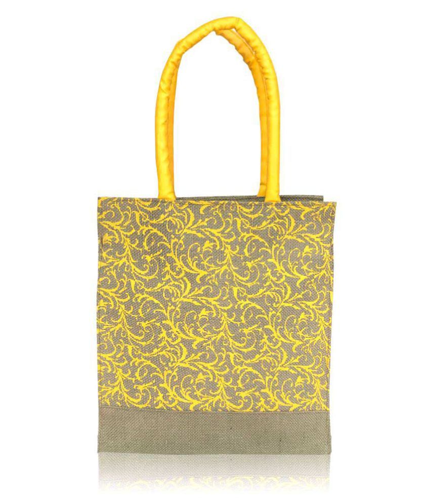     			Foonty - Multicolor Jute Lunch Bag