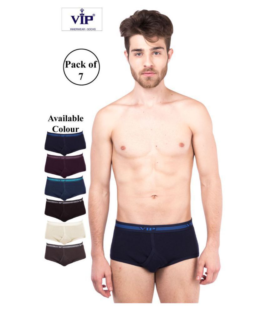     			VIP Multi Brief Pack of 7