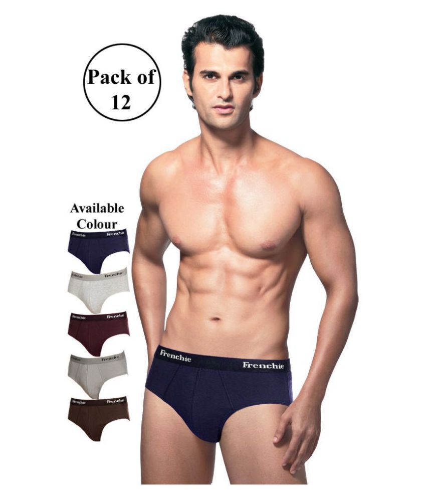     			VIP Multi Brief Pack of 12