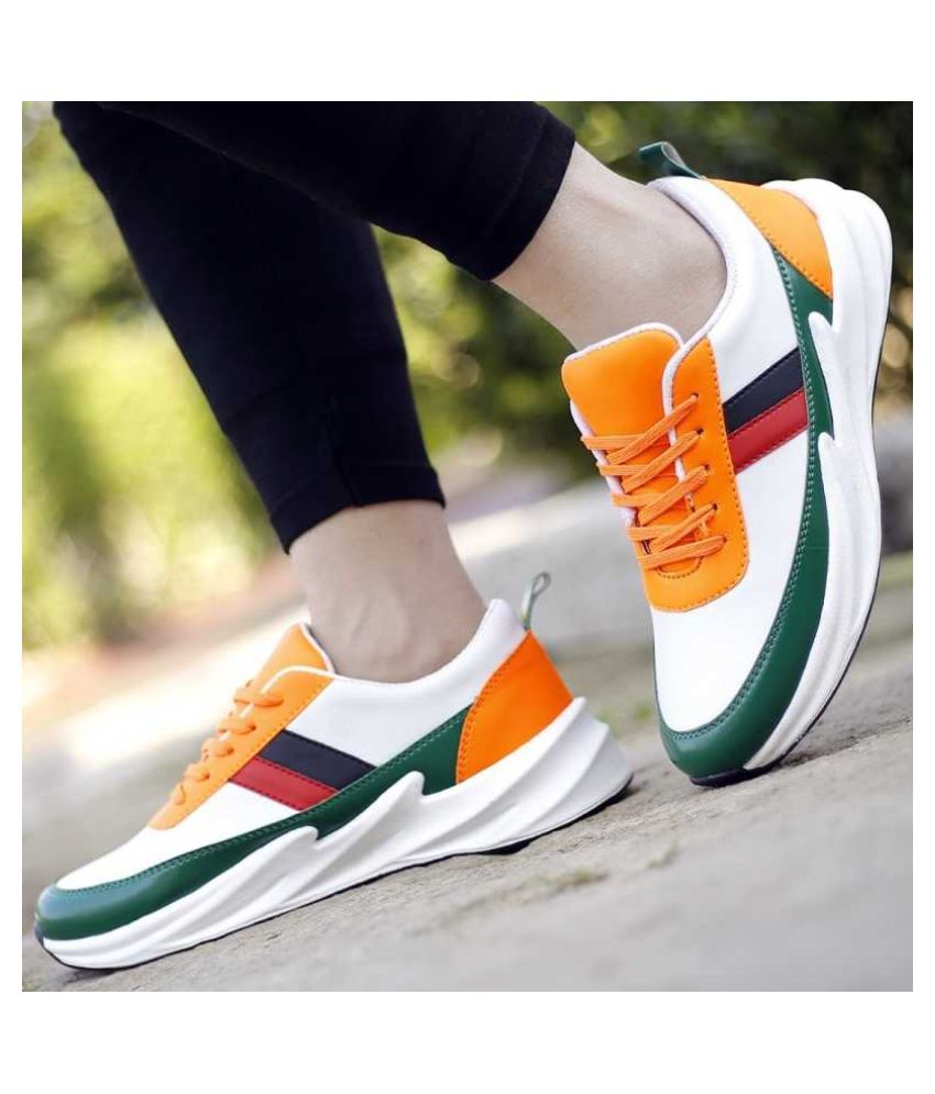 robbie jones white sneakers