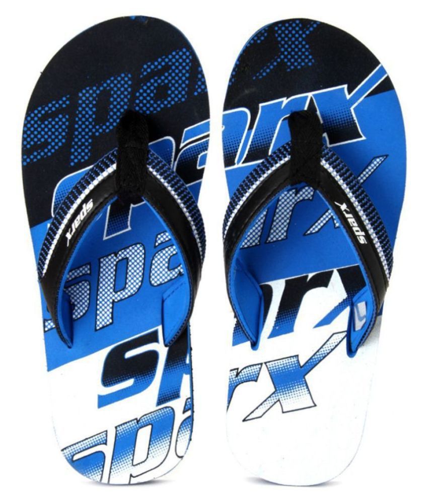 Sparx Blue Daily Slippers Price in India- Buy Sparx Blue Daily Slippers ...