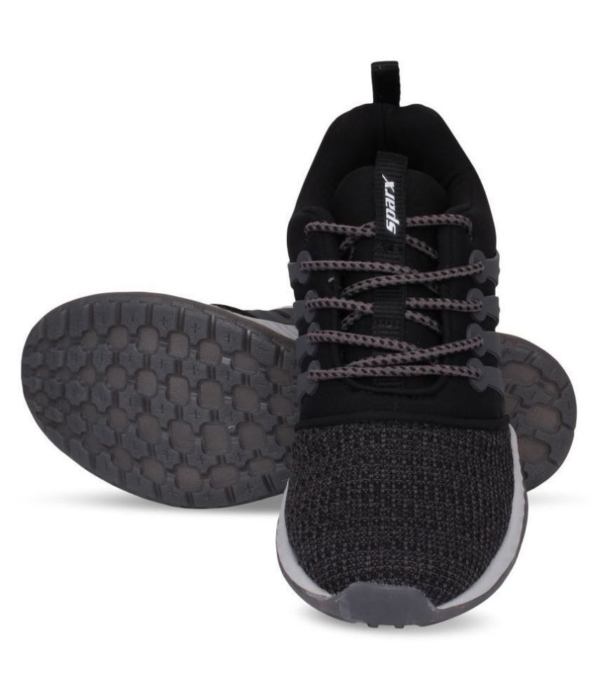 Sparx SM-384 Black Running Shoes - Buy 