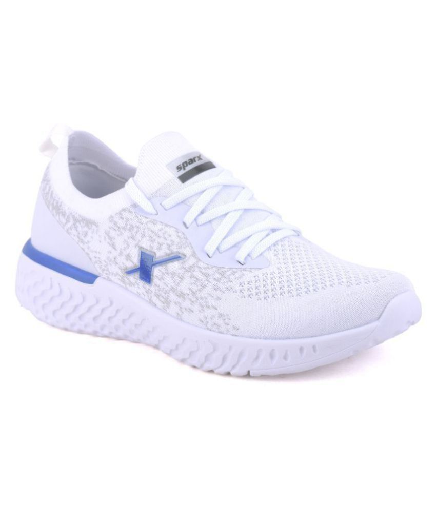 Sparx SM-443 White Running Shoes - Buy 