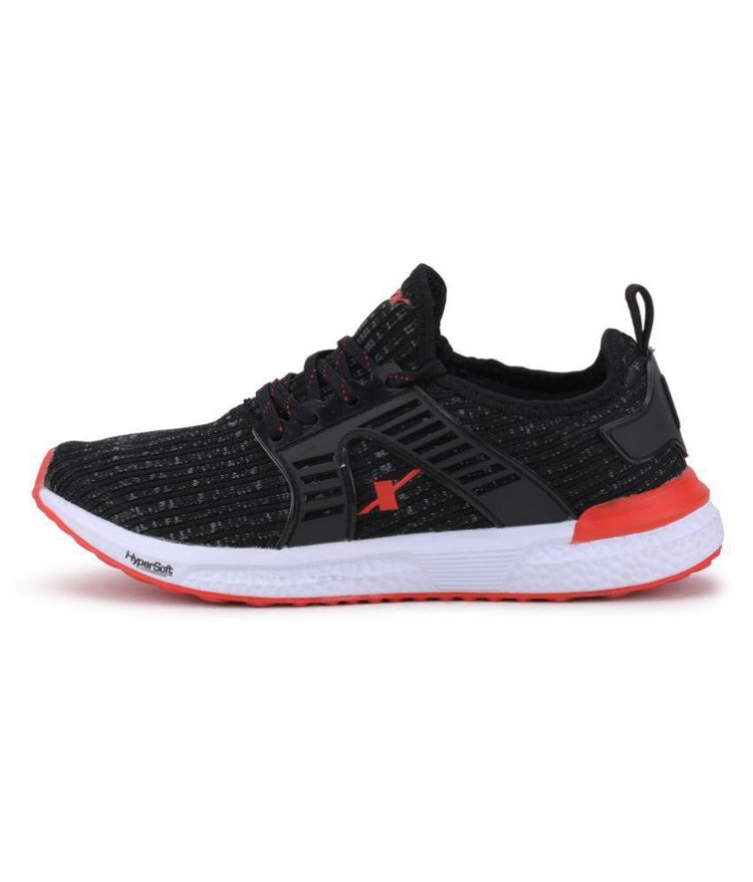 Sparx SM-468 Black Running Shoes - Buy 