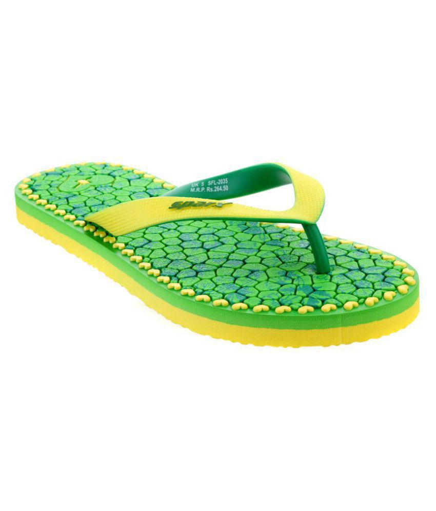 Sparx Yellow Slippers Price in India- Buy Sparx Yellow Slippers Online ...