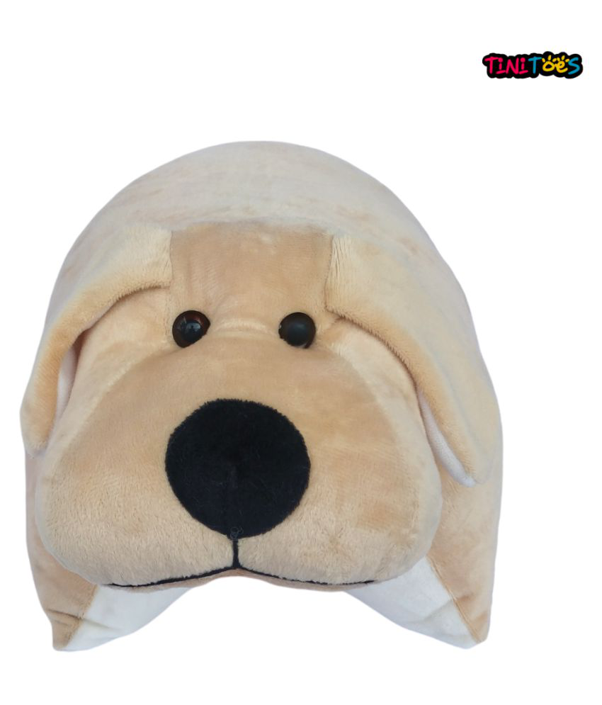 TiNiToes Non Toxic Stuffed Folding Plush Pillow Cartoon Characters for Kids  (Dog) - Buy TiNiToes Non Toxic Stuffed Folding Plush Pillow Cartoon  Characters for Kids (Dog) Online at Low Price - Snapdeal