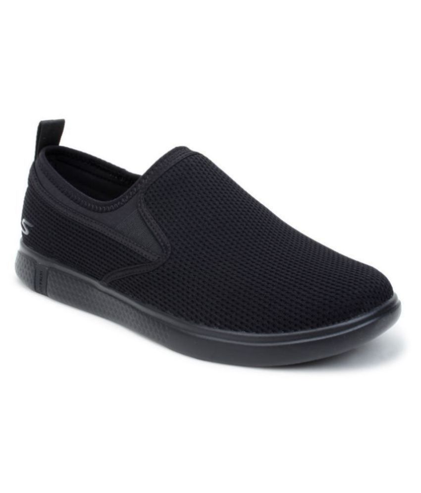 Skechers 55450-BBK Black Running Shoes 
