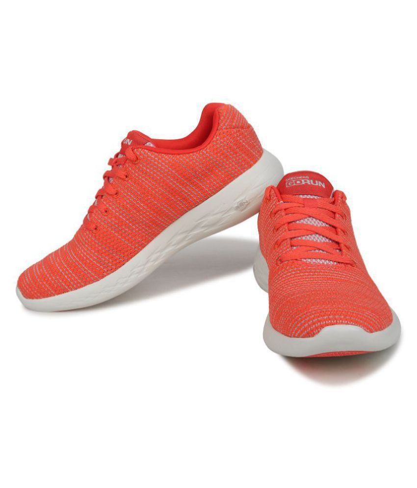 skechers orange shoes