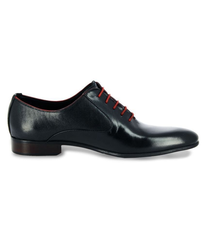 alberto torresi black formal derby shoes