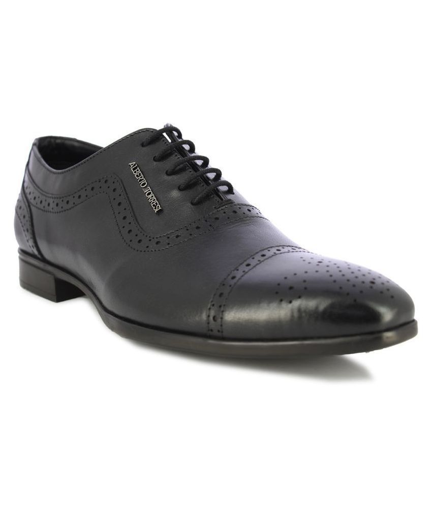 alberto torresi men's leather formal shoes