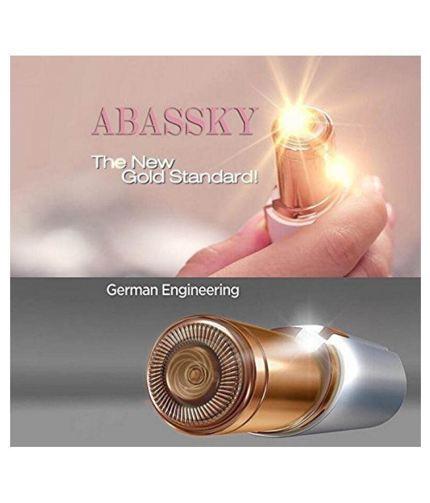 Falcon Flawless Women"s Painless Facial Hair Remover Battery Operated