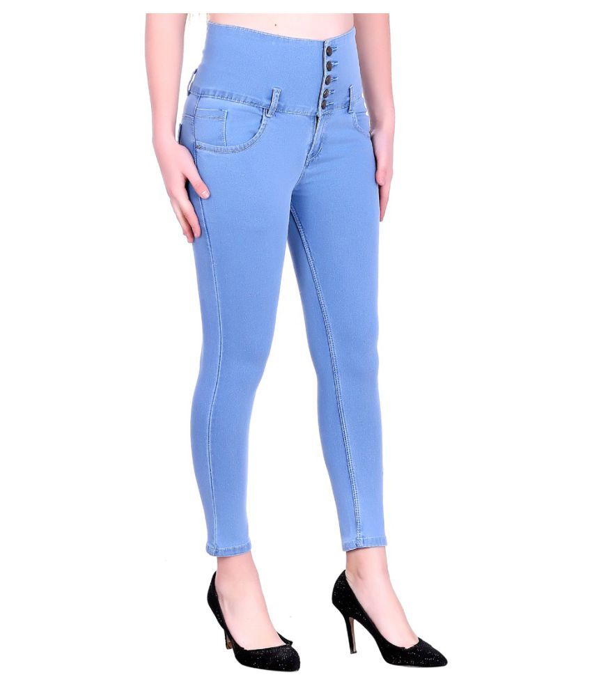 M MODDY Cotton Lycra Jeans Blue Buy M MODDY Cotton Lycra Jeans