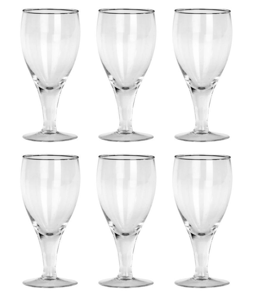     			Afast Wine  Glasses Set,  180 ML - (Pack Of 6)