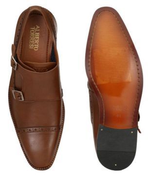 alberto torresi monk strap shoes