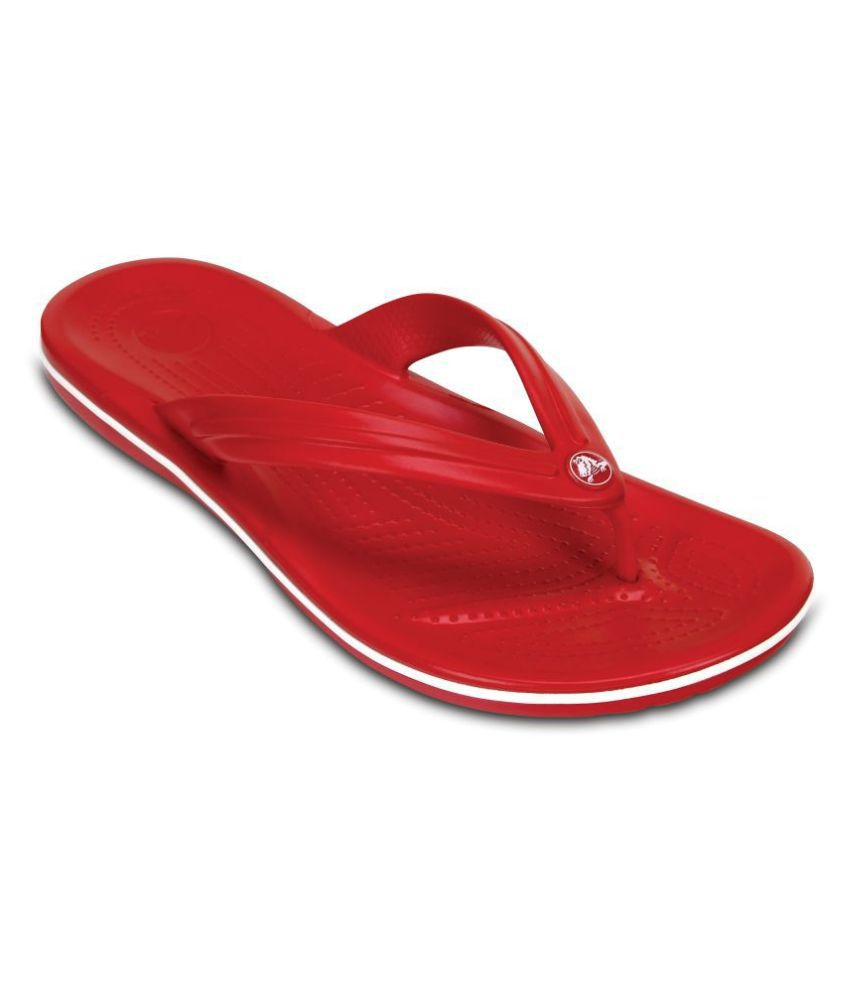 Crocs Red Thong Flip Flop Price in India- Buy Crocs Red Thong Flip Flop  Online at Snapdeal