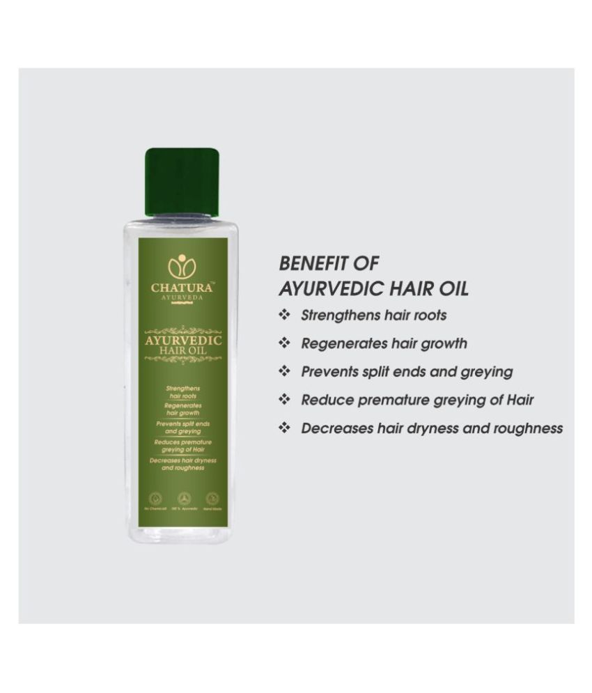 Chatura Ayurveda Ayurvedic Hair Oil Oil 100 ml Pack Of 1 Buy Chatura