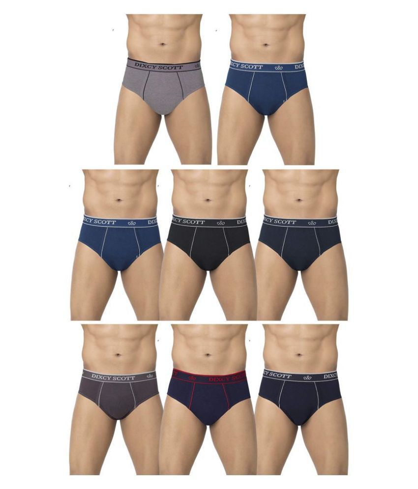     			Dixcy Scott Multi Brief Pack of 8