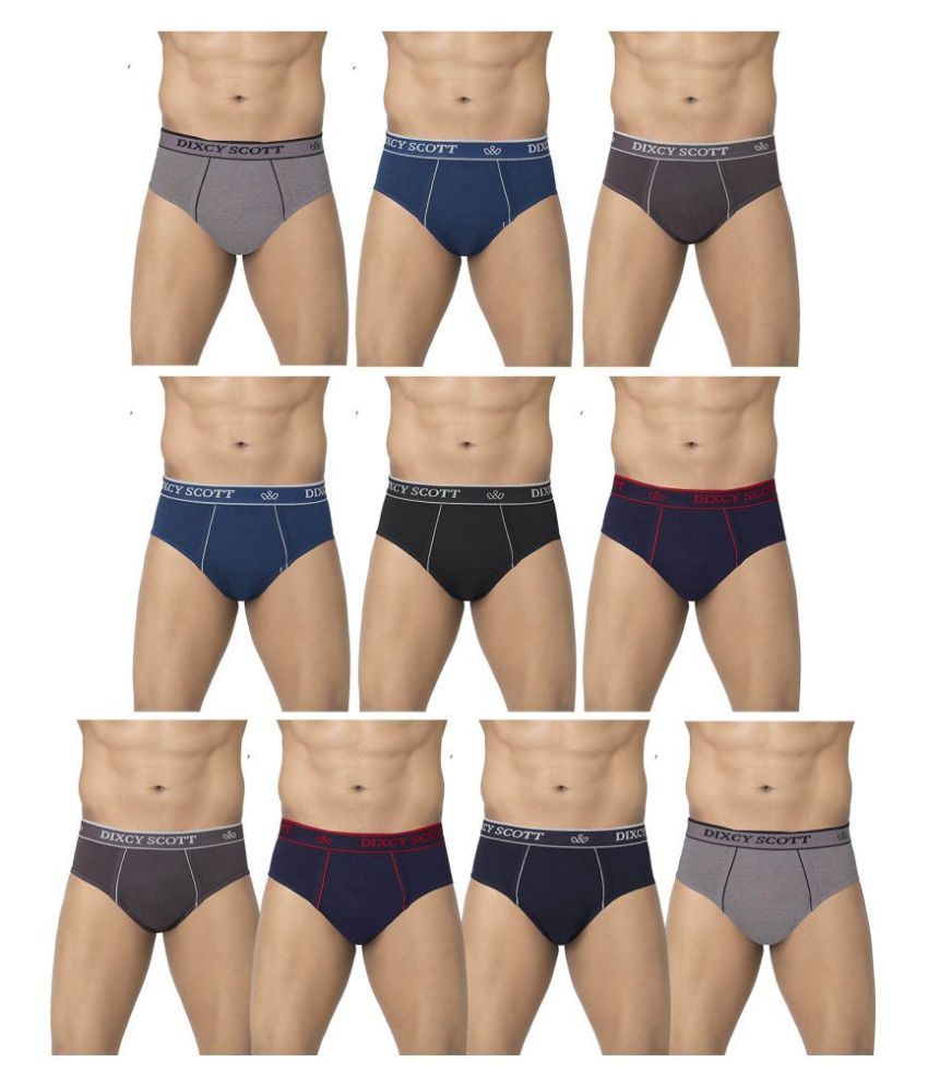     			Dixcy Scott Multi Brief Pack of 10