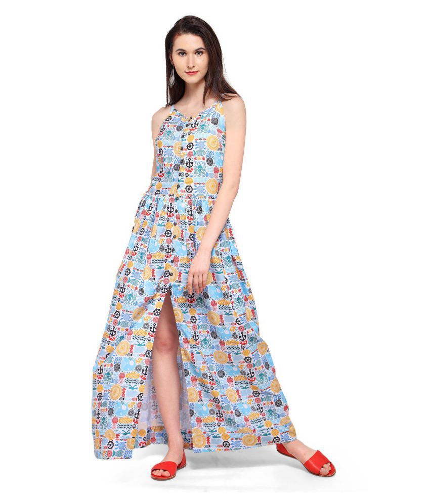     			Smarty Pants Polyester Multi Color A- line Dress