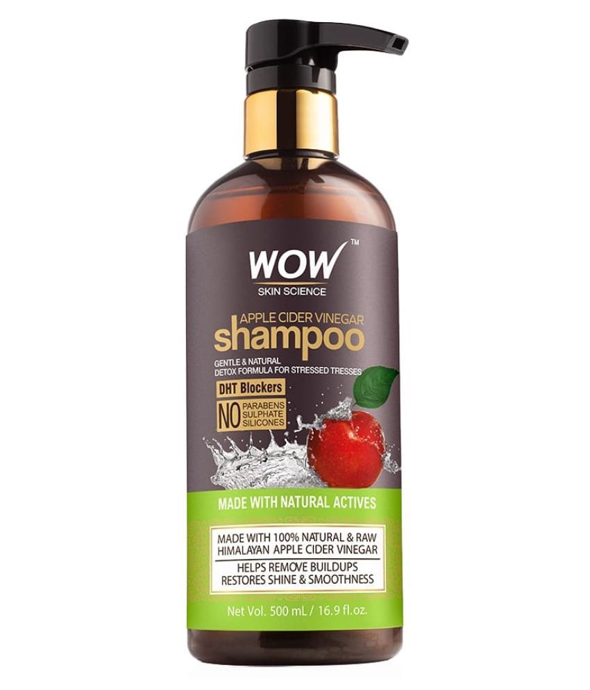     			WOW Skin Science - Smoothening Shampoo 500 ml (Pack of 1)