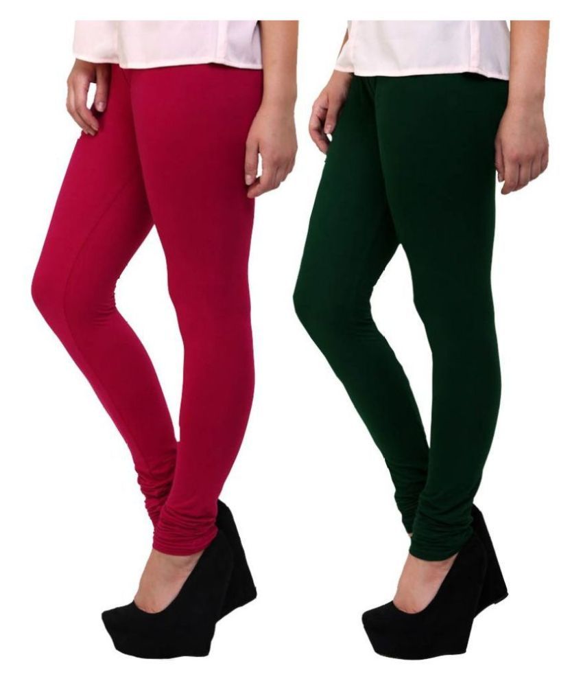     			Famaya Cotton Pack of 2 Leggings