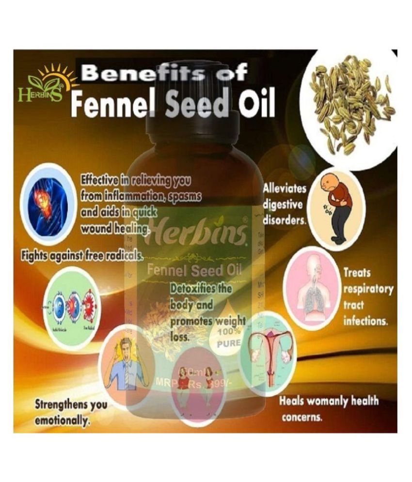 Herbins Fennel Seed Skin Anti Aging Essential Oil 50 mL Buy Herbins
