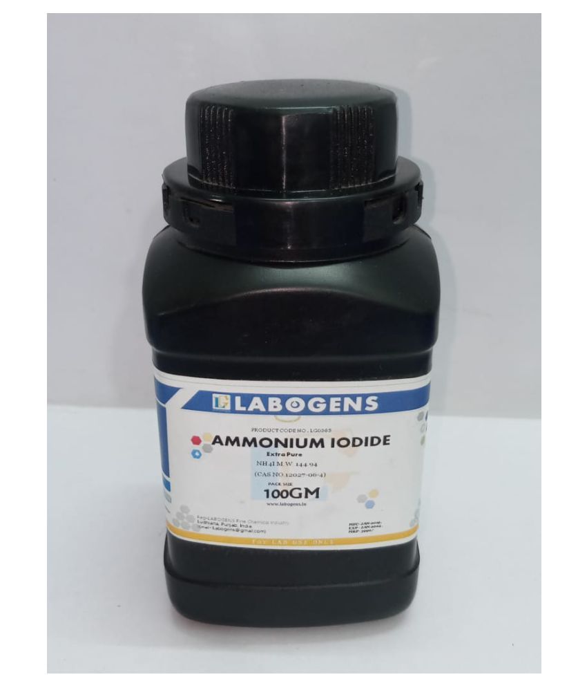     			LABOGENS AMMONIUM IODIDE Extra Pure 100GM