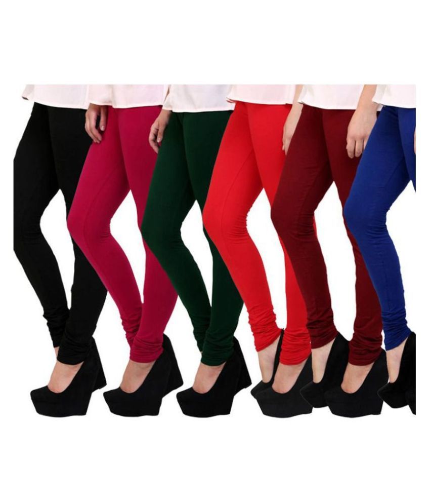     			Famaya Cotton Pack of 6 Leggings