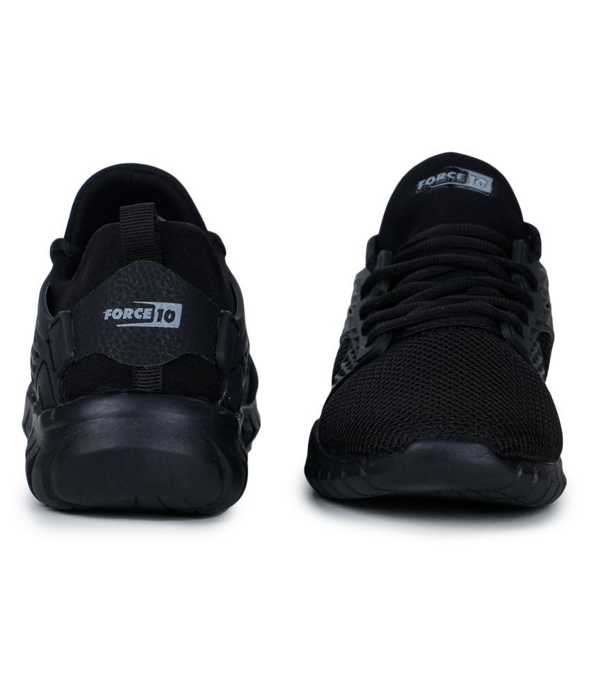 liberty black sports shoes